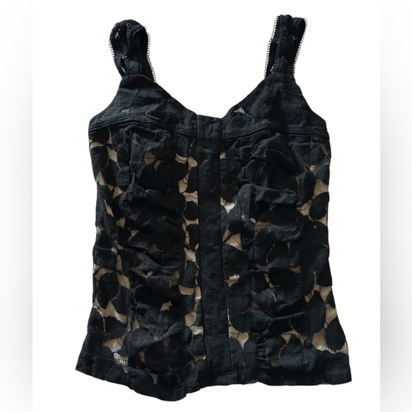 Elegant Black Lace Women's Top - Picture 1 of 5